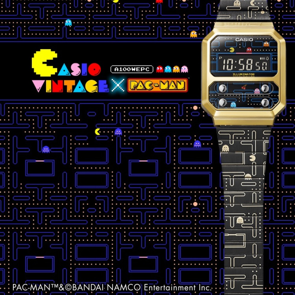 Host pick! ✅🥳 PAC-MAN x CASIO VINTAGE A100WEPC-1B Ltd Ed Watch